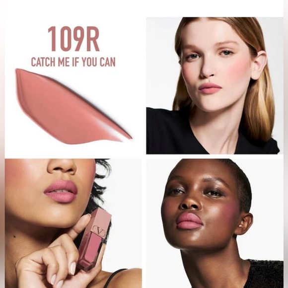 Valentino Beauty Soft Matte Liquid Lipstick & Blush in 1-Catch Me If You Can,NIB - Picture 2 of 4